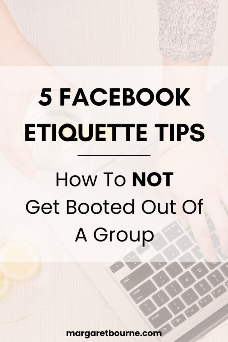 Facebook Group Etiquette: 5 Tips For Member Success